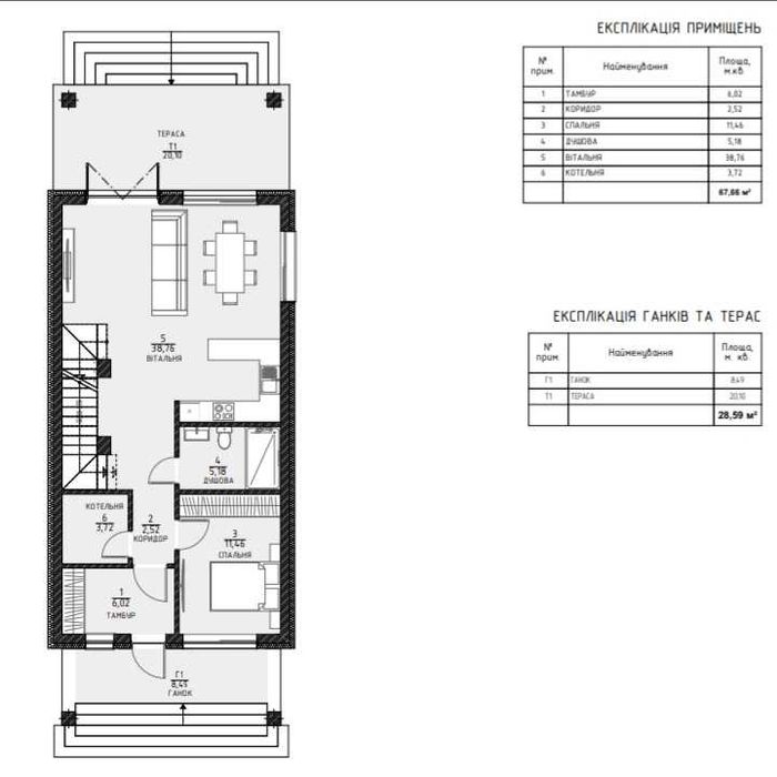 Дом по адресу ул. Осенняя (площадь 210 м²) - Atlanta.ua - фото 13