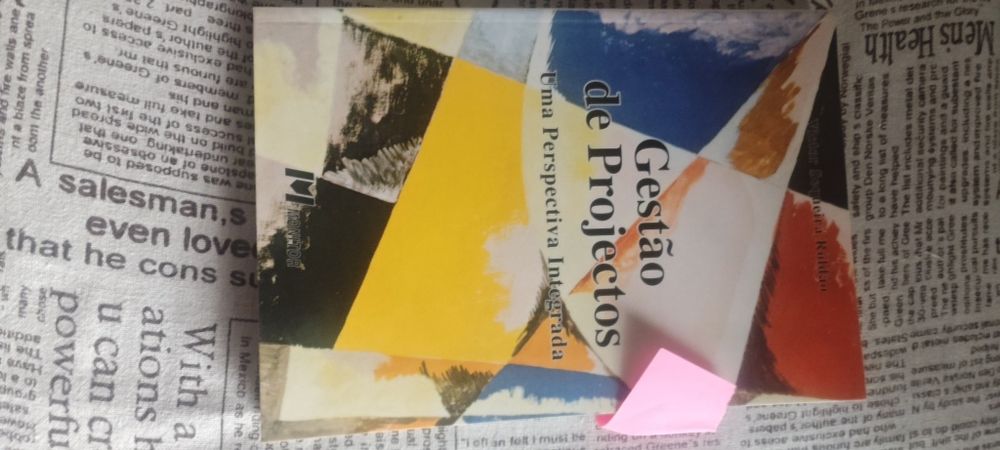 Vendo livro de gestão de projetos