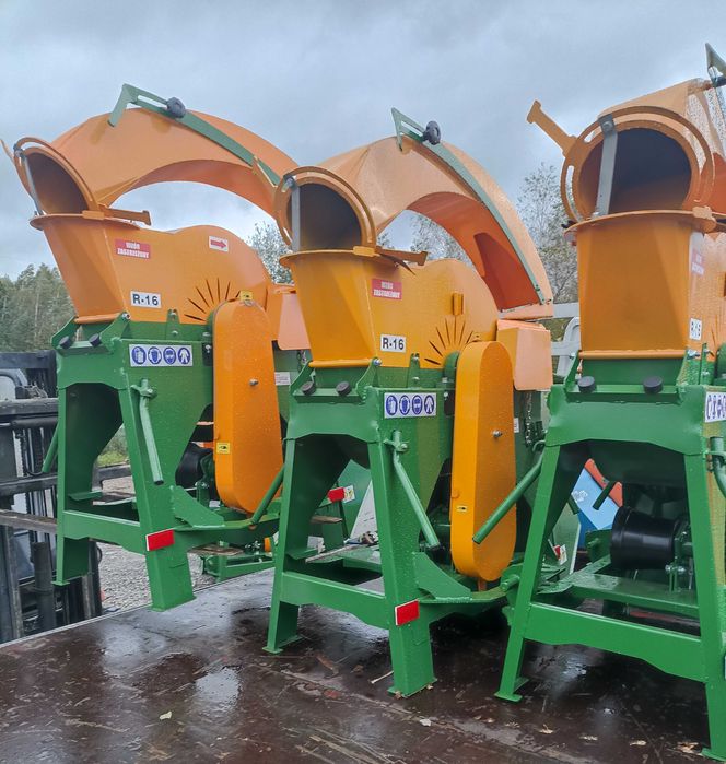 Rozdrabniacz rębak REMBAK do gałęzi bębnowy, SelmarR16 DOWÓZ