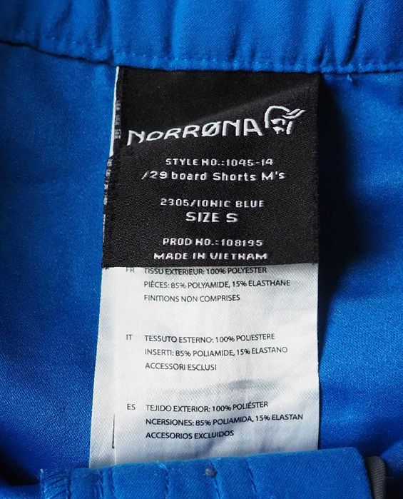 NORRONA_szorty kąpielowe_ plażowe_męskie_rozmiar S