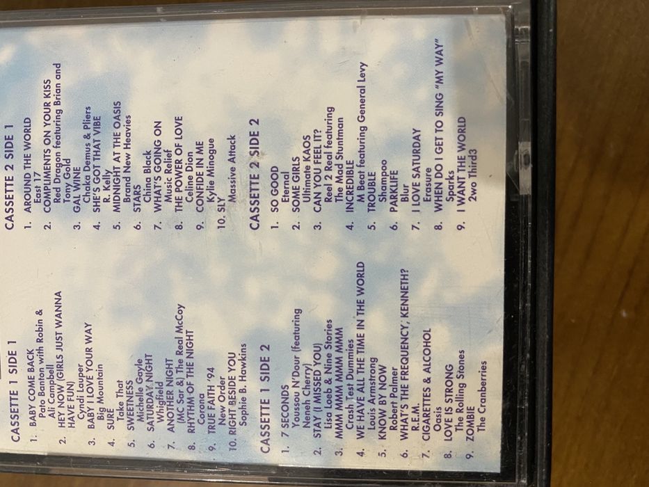 Cassete dupla Now 39 - 38 top charts