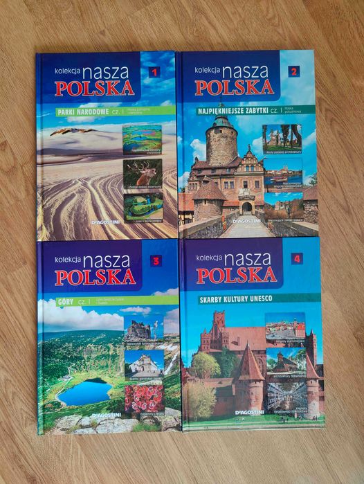 Kolekcja nasza Polska - 1-4 tomy,