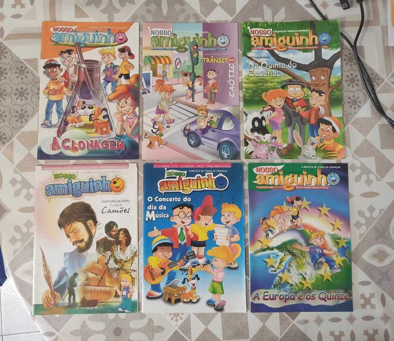 Revistas "Nosso Amiguinho"