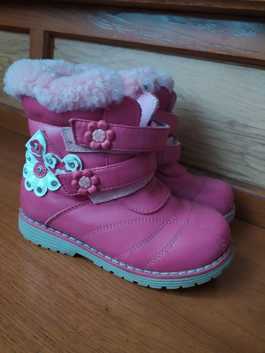 Зимові черевики 25 розмір ботинки зимние