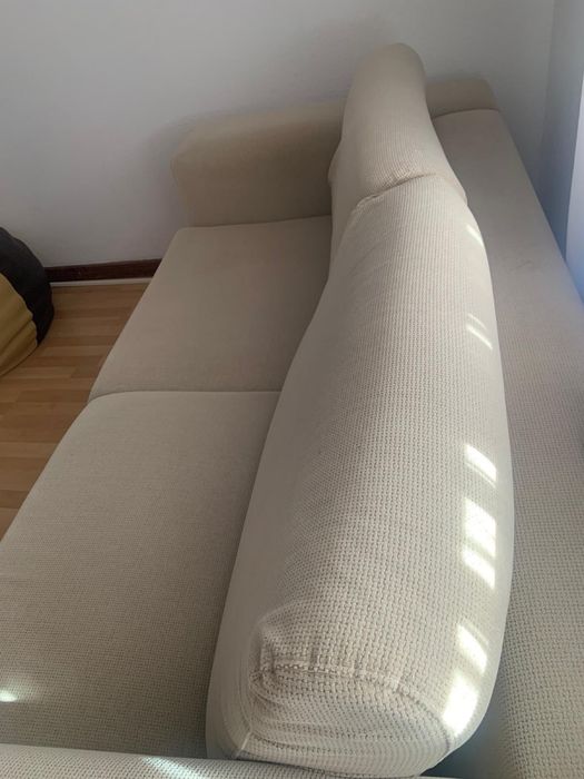 Sofa bege como novo