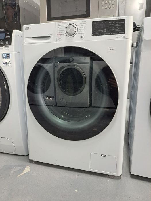 Прально-сушильна машина 2в1 LG direct drive з сушкою сучасна