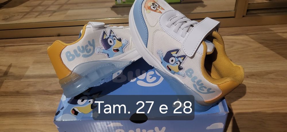 Sapatinhas com luz bluey