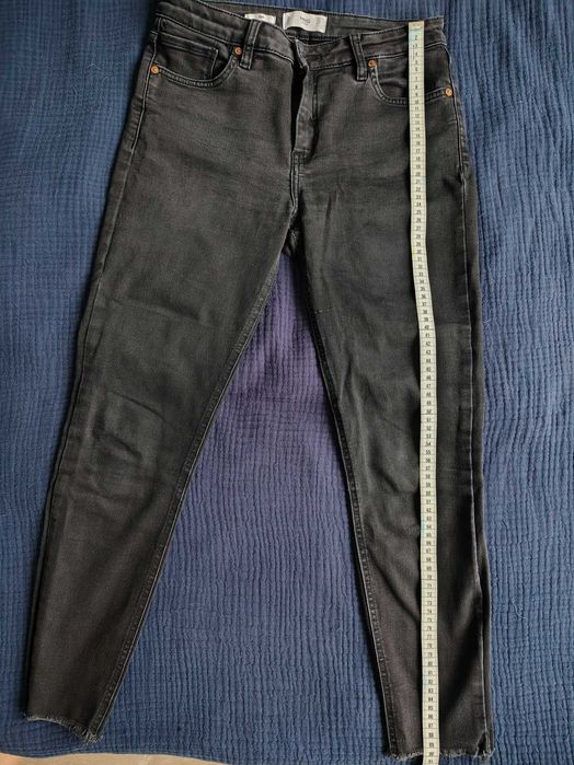 Spodnie jeans czarne Mango rozmiar 40