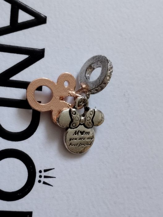Disney Myszka Miki charms zawieszka 925 srebro nowy