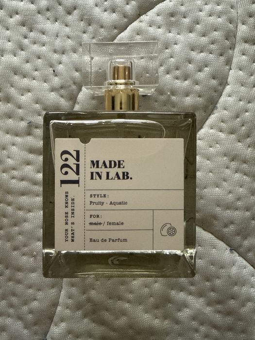 Perfumy made in lab 122