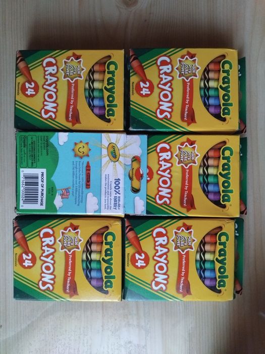 Воскові олівці дитячі