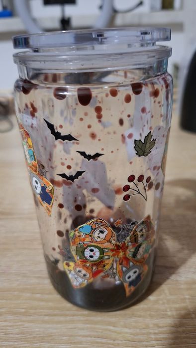 Copo Snow Globe Edição Halloween