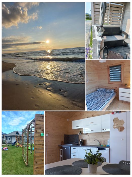 DOMKI nad morzem 400m od plaży GĄSKI klimatyzacja aneks parking