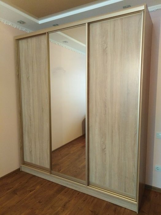 Шафа купе, розсувна система Командор, кромка ПВХ, можлива доставка