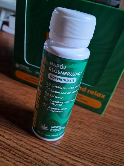 12 x Shot Chill and relax Cosma cannabis w ozdobnym opakowaniu