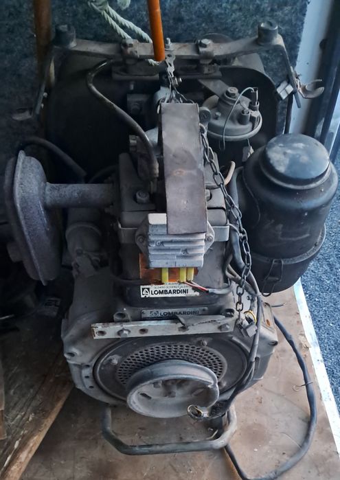 Motor lombardini lda 510 com arranque eléctrico