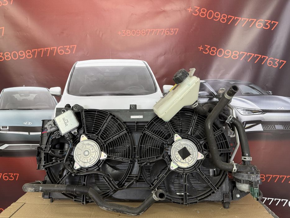 Leaf 2  лиф 2 радіатор касета  разборка  ліф nissan leaf 2 в зборі