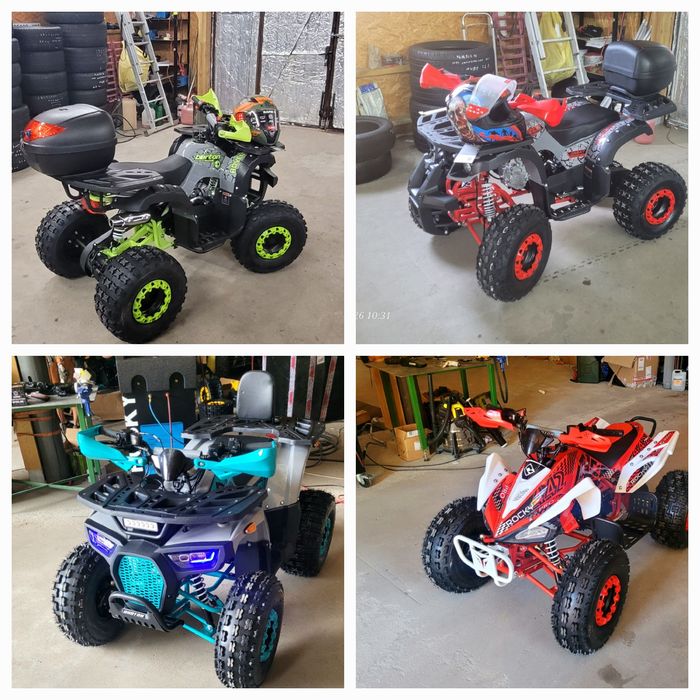 Nowe quad quady 125cc z wstecznym najtaniej w POLSCE marka premium