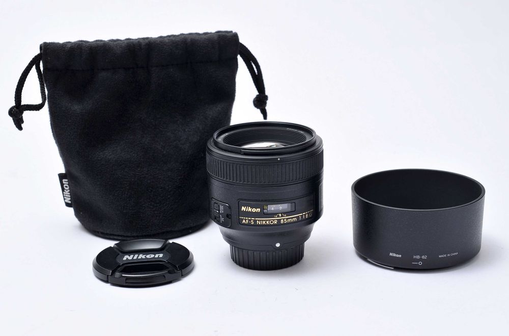 Nikon AFs 85mm f1.8 G ED