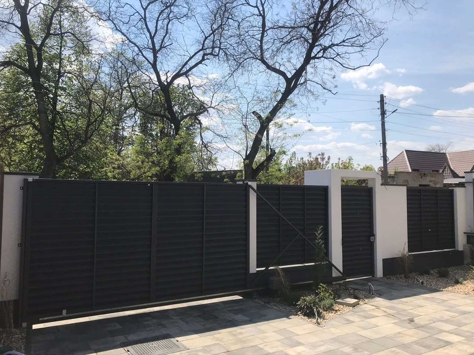 Паркан Жалюзі Забор Ранчо Металевий