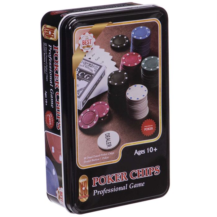 Набір для покеру Professional Poker chips SP-Sport IG-4590 80 фішок