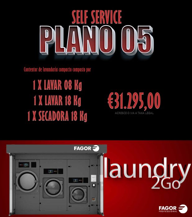Lavandaria Self-Service em 30 dias