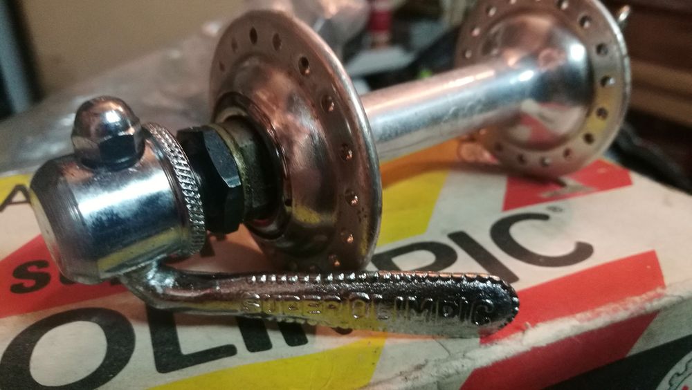 Cubo de bicicleta antiga