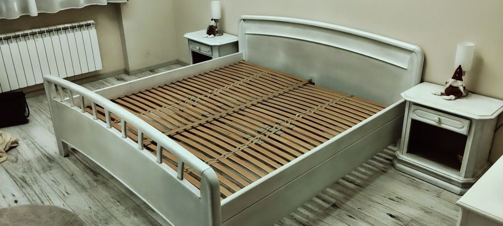 Łóżko sypialnia dębowe