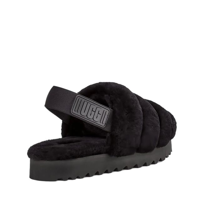 Ugg сліпери super fluff black 38 р