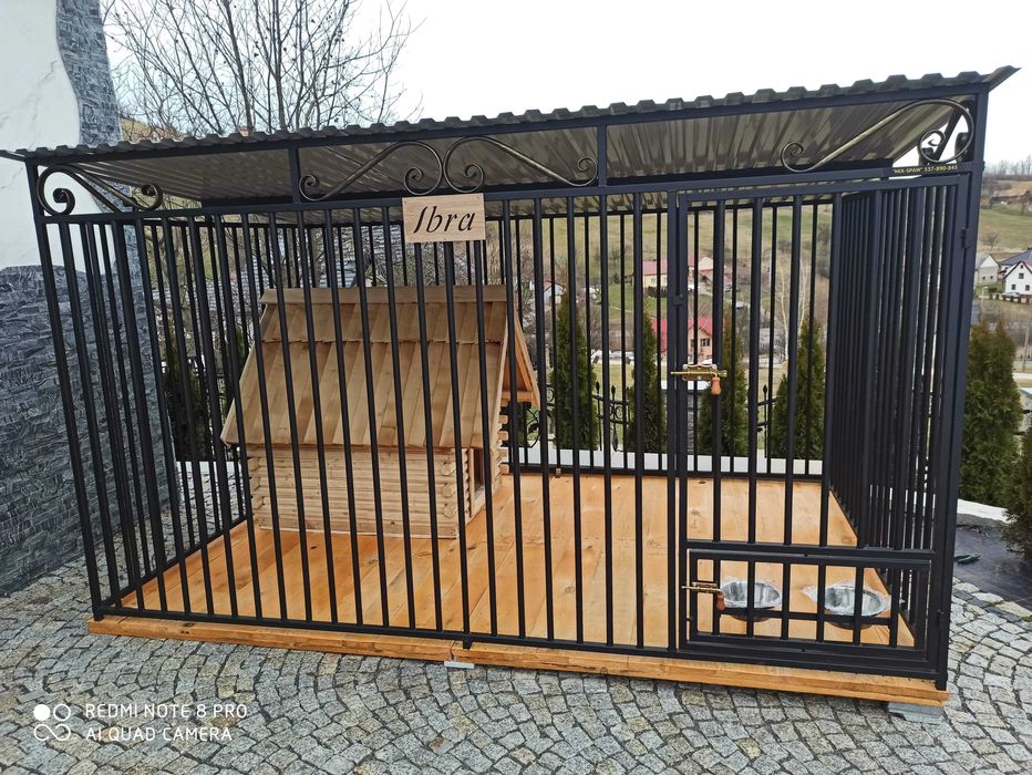 klatka boks kojec dla psa duży i solidny 3x2m