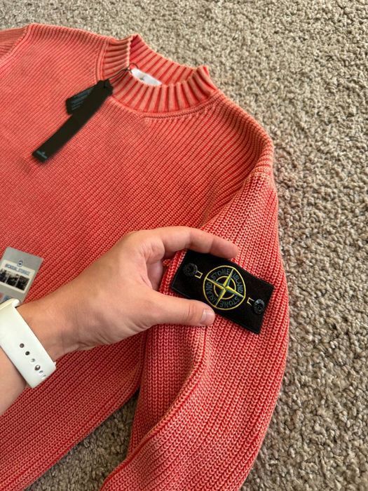 Свитер Stone Island Garment Dyed
