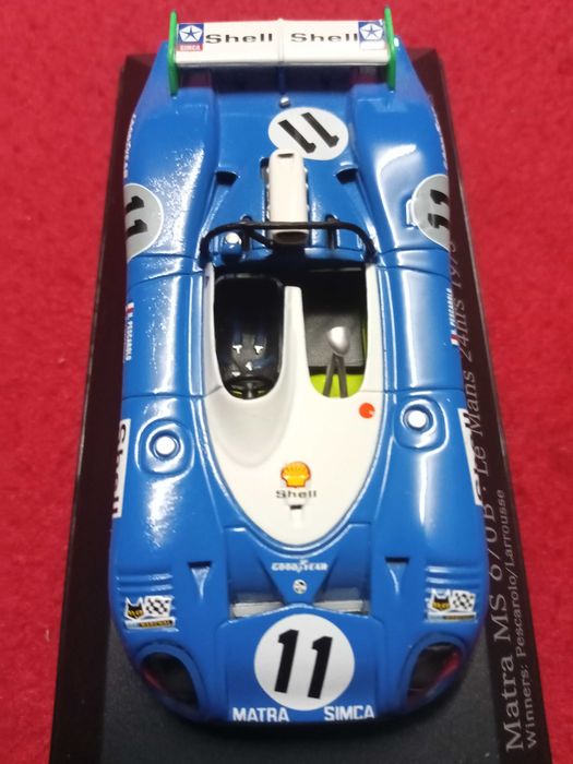Miniature 1/43 MATRA MS 670B Le Mans 1974 – Conducteurs Pescarolo/Larousse, édition IXO, Occasion