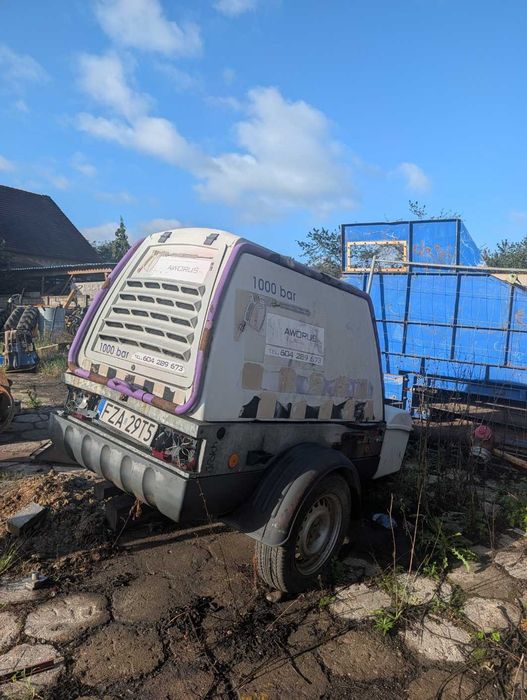 Falch T10/800 1000 bar myjka uszkodzona, po wypadku – cena netto
