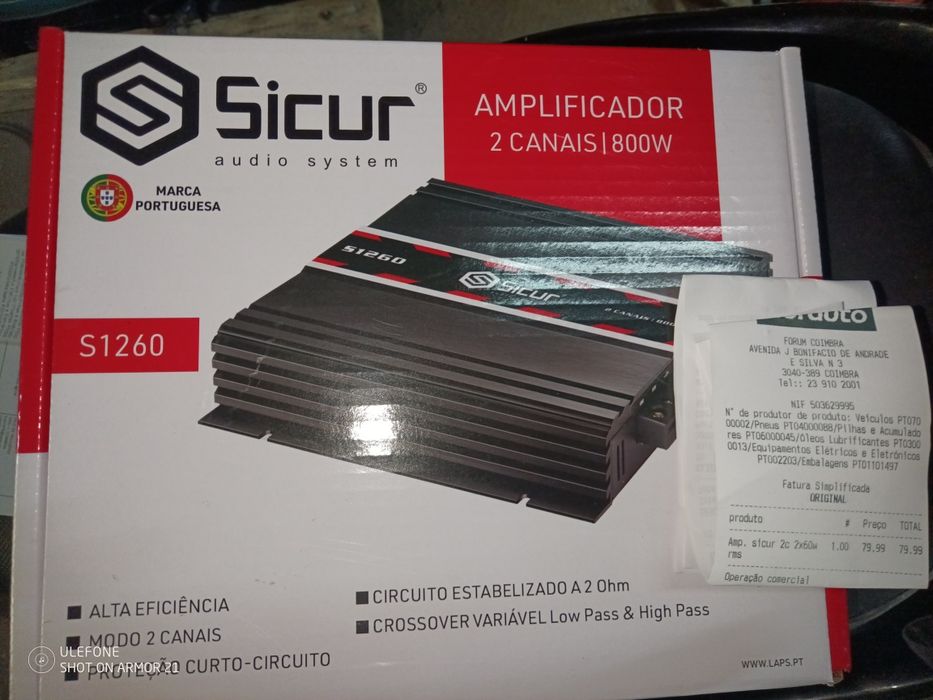 Amplificador 600w