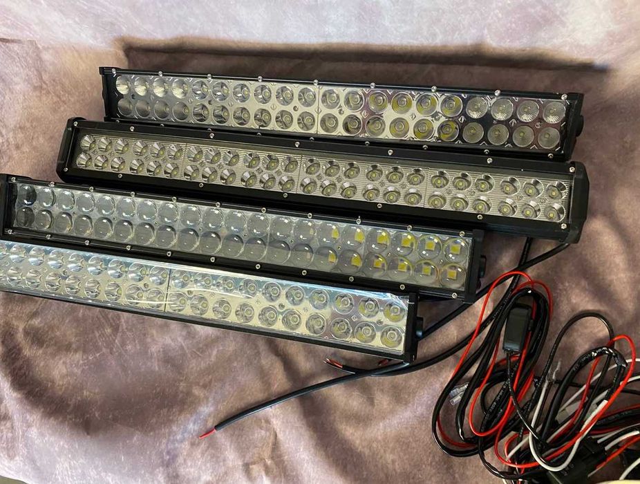 Лед Люстра Балка дальнє світло нива джип авто светодиодная фара світло