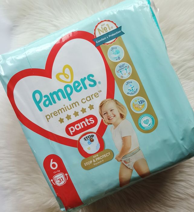 Pampers premium care pants 4,5,6,7 розмір!