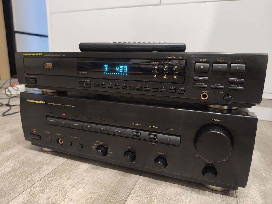 Stereo Marantz PM48 i CD48. pilot