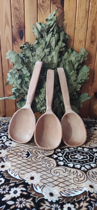 Черпак для сауни бук, черешня