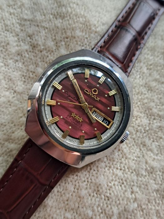 Omax automatic stalowy piękny