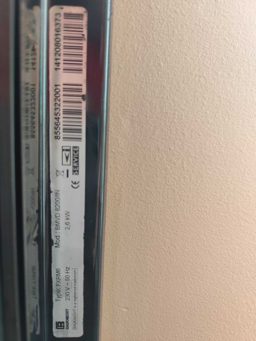 Духова шафа пічка електрична Bauknecht.