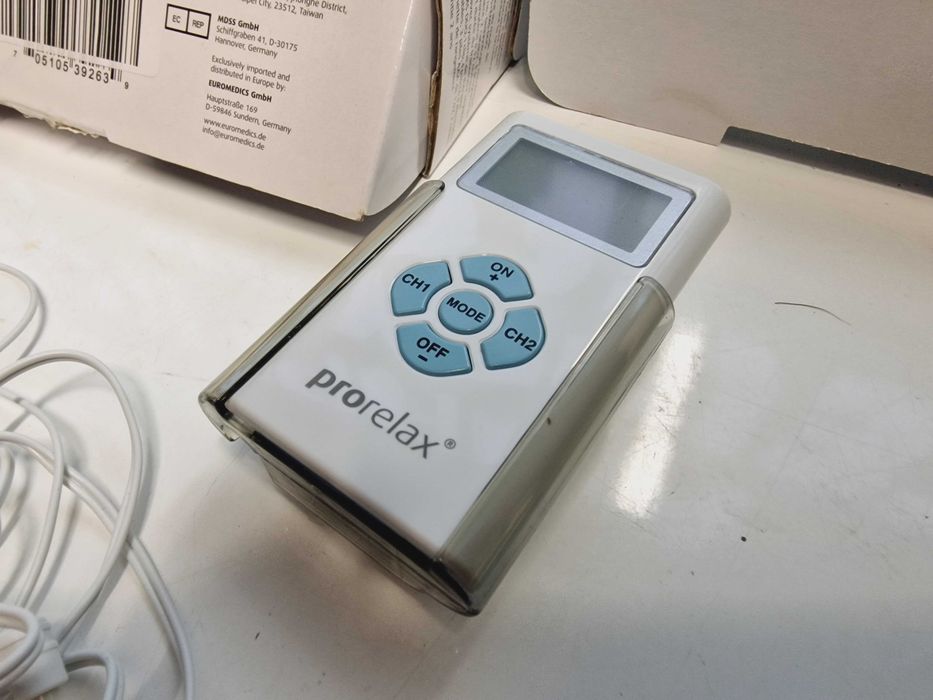 Elektrostymulator mięśni i nerwów Prorelax TENS+EMS Duo
