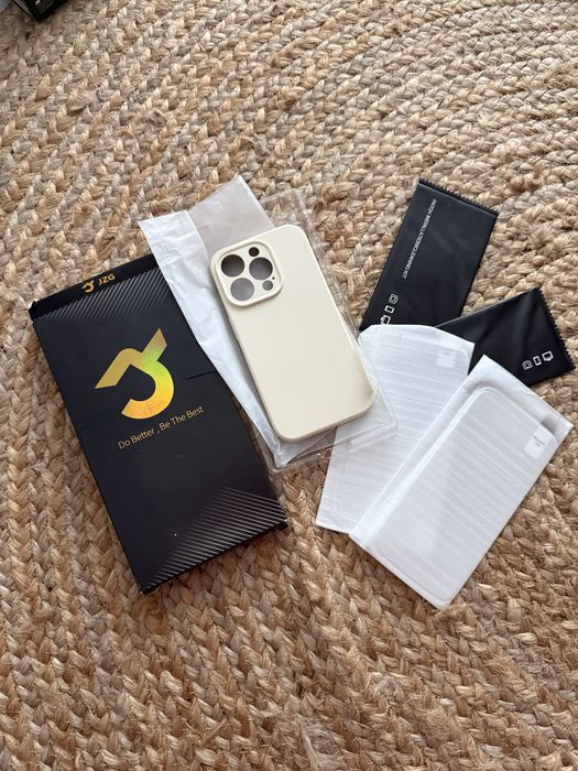 Etui iphone 15 pro + dwa szkła