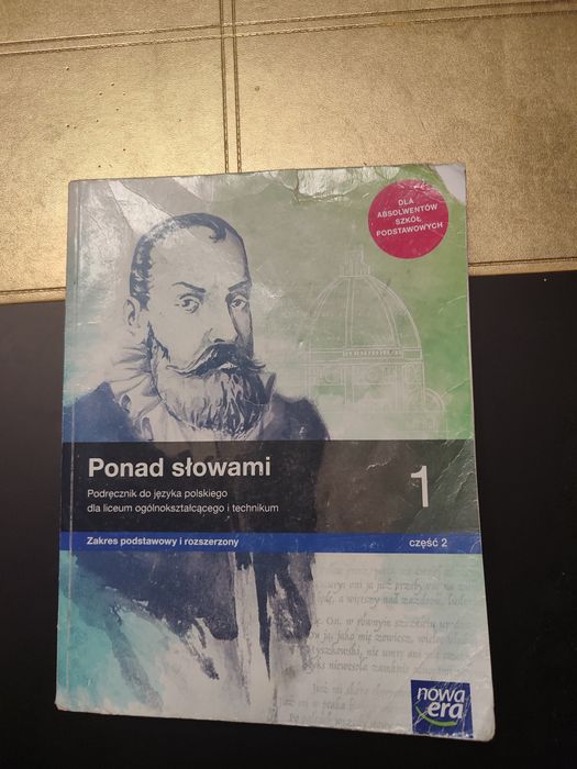 Ponad słowami 1 cz.2 Podręcznik do języka polskiego dla LO i Technikum