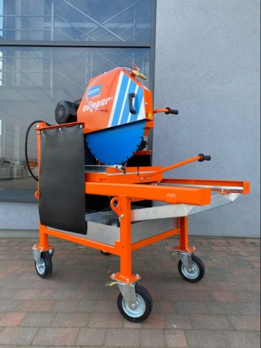 Piła przecinarka stolikowaNORTON Clipper Jumbo 651 gł.26cm do cięcia silki pustaka bloczków porothermu ytonga na 400 lub 230V