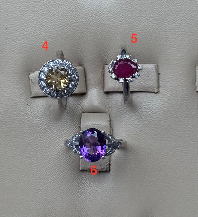 Срібні каблучки 925