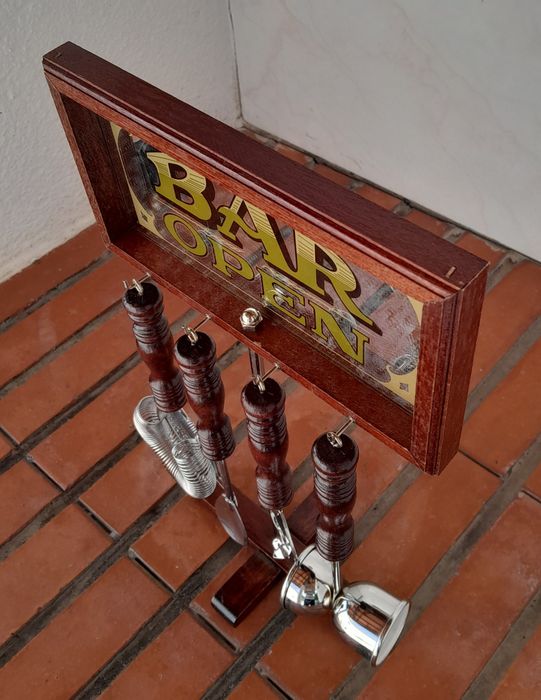 Conjunto de utensílios de bar
