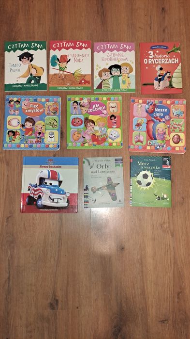 Książki dla dzieci 10szt