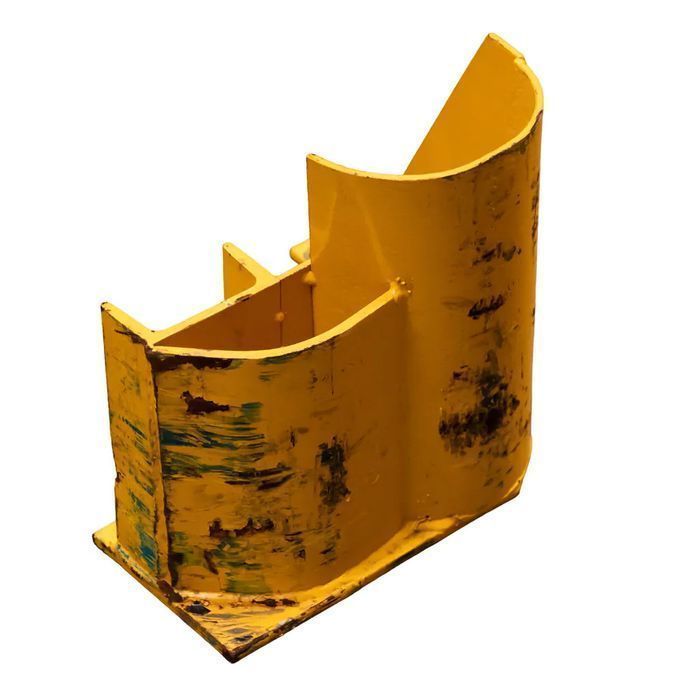 Odbojnica nogi regału magazynowego typu C H-30 cm odbój czołowy prawy