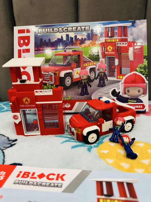 Конструктор Kids hits IBLOCK Пожежна машина