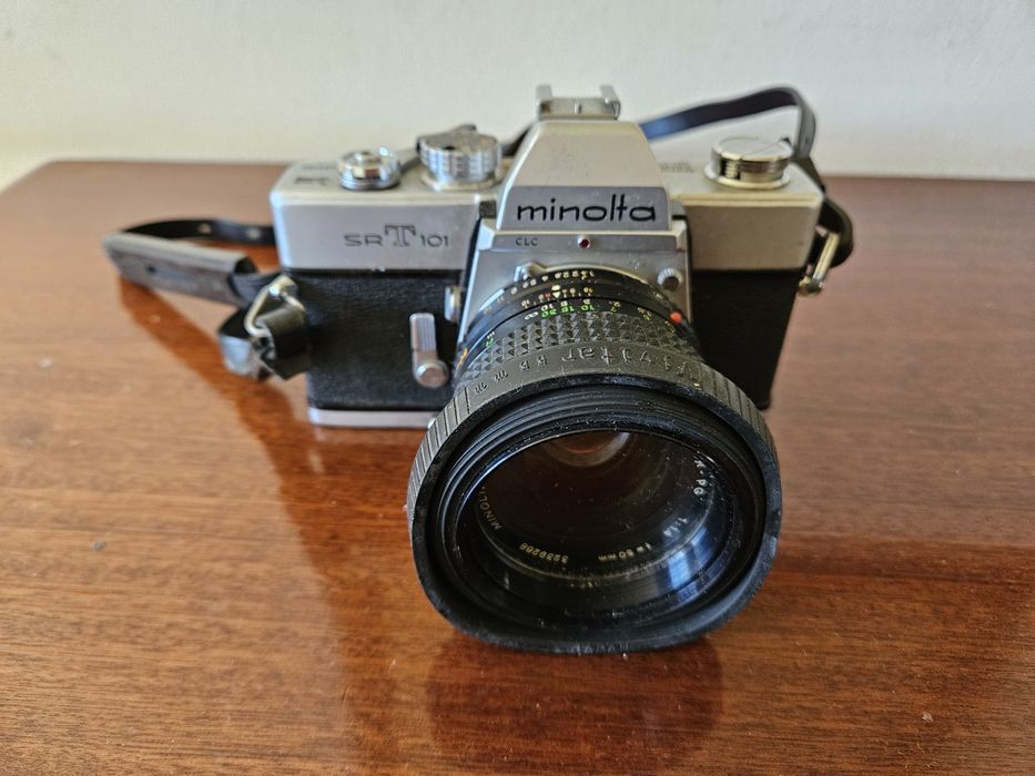 3 Câmaras Analógicas Vintage Funcionais – Minolta, Praktica e Nitto